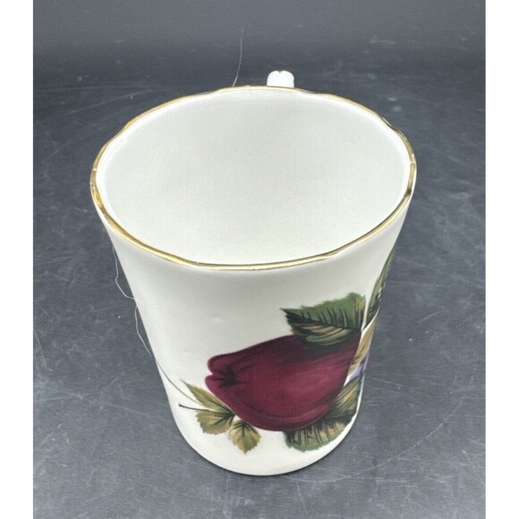 Royal Grafton FRUIT Bone China Teacup & Saucer Set Apple Grapes Blackberry - Picture 8 of 10